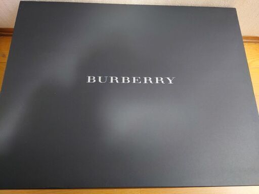新品箱入り美品【BURBERRY／敷パッド／100×205】パイルキルティング綿100％ふっくら中綿入り