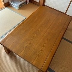 訳あり　こたつ付きテーブル
