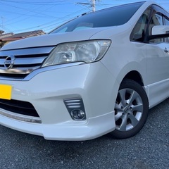 8人乗り☆月々1.2万円〜分割払い可❗️車検2年付き！大人気☆日産 セレナ ハイウェイスター☆SDナビ☆走行中DVD見れます☆ETC☆便利なバックカメラ☆ドラレコ付きのフル装備☆両側電動スライドドア☆クルーズコントロール搭載☆ウィンカーミラー☆フル装備☆事故修復歴無し☆車内広々三列シート‼️の画像