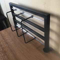 【美品】アイアンデスク‼️本棚付き ワークデスク 書斎机 テーブル 学習机 パソコンデスク アイアン家具