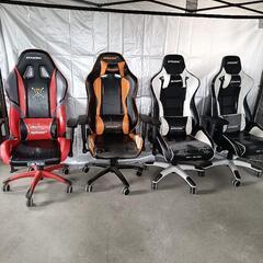 全自動麻雀卓　AKレーシングチェア4脚セットの画像
