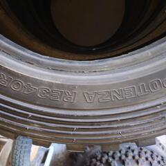 競技用 スパイク スタッド タイヤ  RE340R 195/65R15の画像