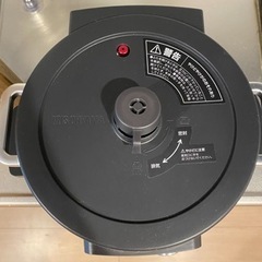 (取引終了)【アイリスオーヤマ】電気圧力鍋(故障につき使用不可)•予備パッキンの画像