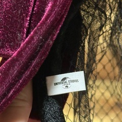 ホテルアルバート  リボンカチューシャ　レース　パープルの画像