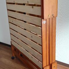 折りたたみシングルベッドの画像