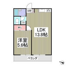 💕初期費用「5万円」・初月賃料なし・敷金なし・礼金なし・仲介手数...