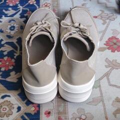 レディース ラメシューズ👟の画像