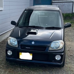 動画あり　検R8.3月　Keiワークス　H16年式　4WD 5MT ターボ　マニュアル　K6A HN22S アルトワークス　軽自動車の画像
