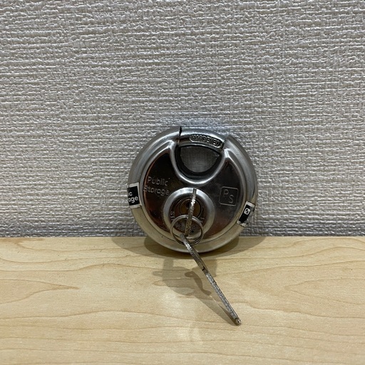 アメリカ　南京錠