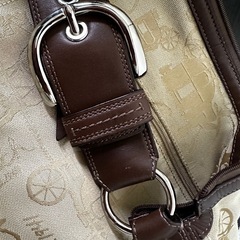 coach馬車柄バックの画像
