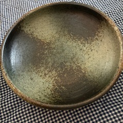 生け花 セット  陶器と剣山の画像