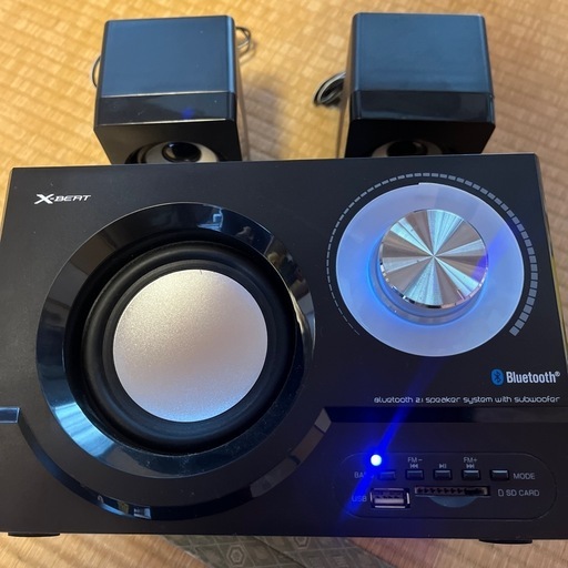 X-BEAT 2.1スピーカーシステム Bluetooth