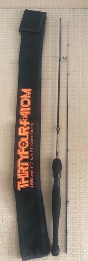 中古美品　34/サーティ—フォー アジングロッド THIRTY FOUR +E 410M (アジングロッド)