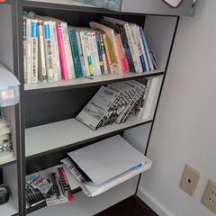 まとめて2つあり　本棚4段