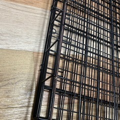 ペット　折りたたみ式　ケージ　大　黒　の画像