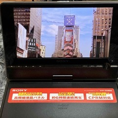 取扱説明書付【予約済】SONY DVDポータブルプレーヤー