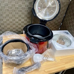 未使用 ワンダーシェフ 電気圧力鍋 マイコン OEDA30 3.0L 赤の画像