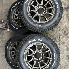 5ZIGEN BLACK MAN G・I マットブロンズ　139.7 ジムニー　タイヤホイールセット　185/85R16 JB23 JB64 JA11 JA12 シエラ　R/Tタイヤの画像