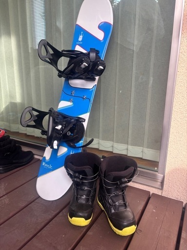 100cm ZUMA Wave Jr スノーボード 3点セット