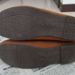 フリンジ　スエ−ドブ−ツ　Lサイズの画像