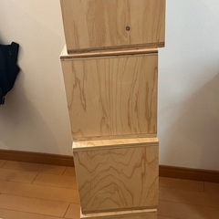 スクエアシェルフ4つセットの画像