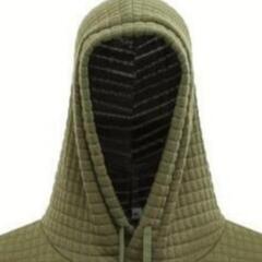 20%🉐新品🉐XXL（ＪＰ4XL）メンズパーカー、メンズカジュアルワッフルプルオーバーフード付きスウェットシャツ、春と秋の紳士服、ギフトとしての画像