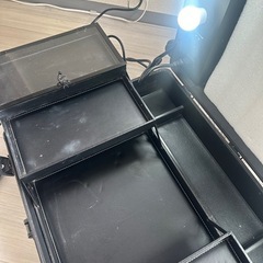 トランク型　メイクボックス　ハリウッドミラードレッサーの画像