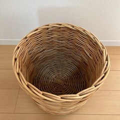 無印良品　　ラタン鉢カバー特大サイズ　の画像
