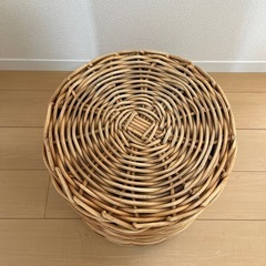 無印良品　　ラタン鉢カバー特大サイズ　の画像