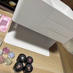 ネイルライト　ネイルパーツ　山崎実業