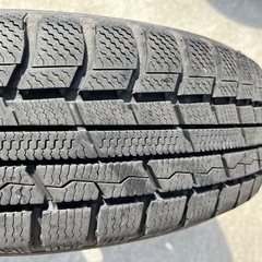 2022年製スタッドレスタイヤホイル付4本セット155/65R14の画像