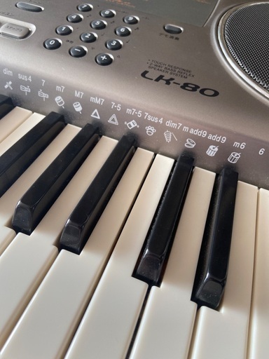 電子ピアノ CASIO LK-80 