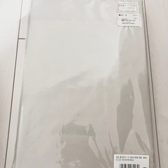 【新品】クイーンベッドシーツ　グレー