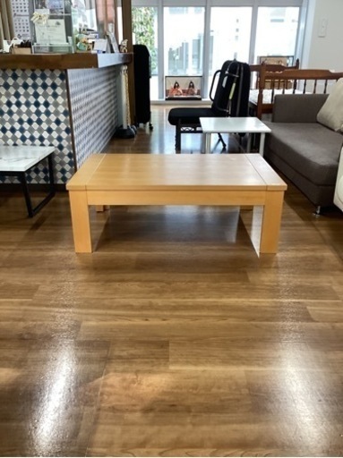 　伸縮式センターテーブル【町田市再生家具】243141