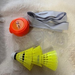 【未使用】バドミントントレーナー バドミントン リバウンダー 練習用 シャトル セットの画像