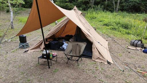 未使用】Go glamping 山稜 二又ティピーテント TC 180