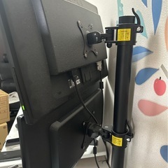 24インチワイド TN液晶モニター2台の画像