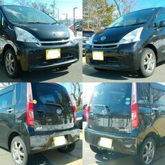 ダイハツ X 4WD 平成24年8月式  ブラックの画像