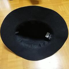 帽子　ブラック　黒の画像