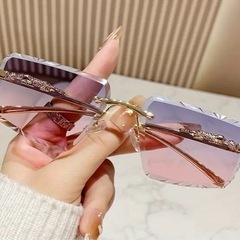OLIVE SESAME レディースサングラス パープル&ピンク