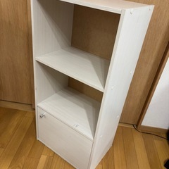 【無料】扉付きカラーボックスの画像