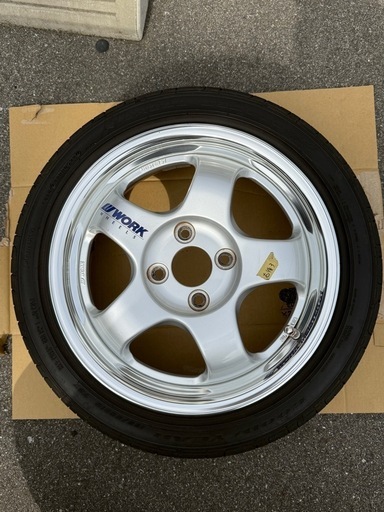 15インチ　タイヤホイール　
ワーク　マイスター　s1