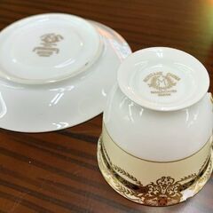 お値下げ中！ 難あり(欠けあり) オールドノリタケ デミタスカップ＆ソーサー 金彩 NORITAKE CHINA M印 HANDPAINTED JAPAN 札幌市 豊平区 西岡店の画像