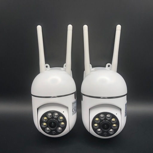 【001】新品2台  3MP/HD 屋内/屋外スマートWi-Fi セキュリティカメラ