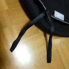ベレー帽　黒　ブラック　新品の画像