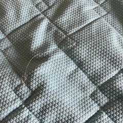 2月24日(月)迄　シングルサイズ 冷感敷きパッド　水色の画像