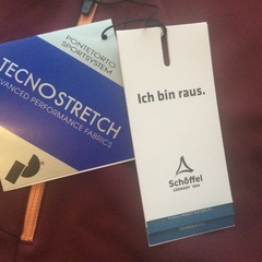 再値下げ　登山　トレッキング　ジョギング　スキー　スノボ　パーカ　新品　ストレッチ　ドイツ　36 Sサイズの画像