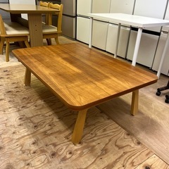 激安販売!! 天板脱着可!! オシャレな木製家具 ローテーブル ...