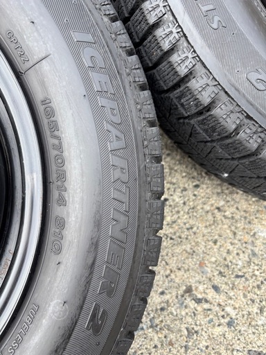 スタッドレス　165/70R14
