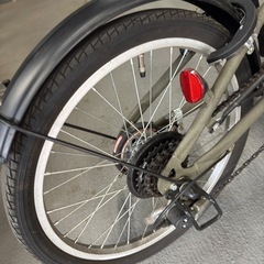 自転車　折りたたみの画像